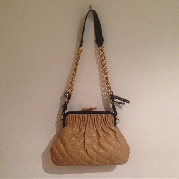 MARC JACOBS LITTLE STAM GOLD BAG - Picture 3 of 6